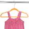 Simplify Multicolor Neon 13.75" Kids Velvet Hangers Pack